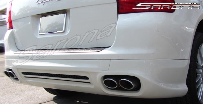 Custom Porsche Cayenne Rear Add-on  SUV/SAV/Crossover Rear Lip/Diffuser (2002 - 2007) - $650.00 (Part #PR-003-RA)